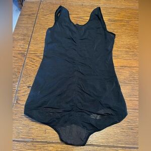 Chic Black Sleeveless Bodysuit
